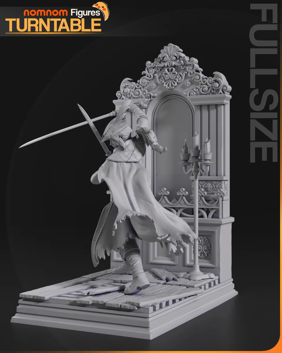 Lady Maria | Fan Art | 3D Printed Resin Model Garage Kit | *Un-Painted* | Nomnom 6
