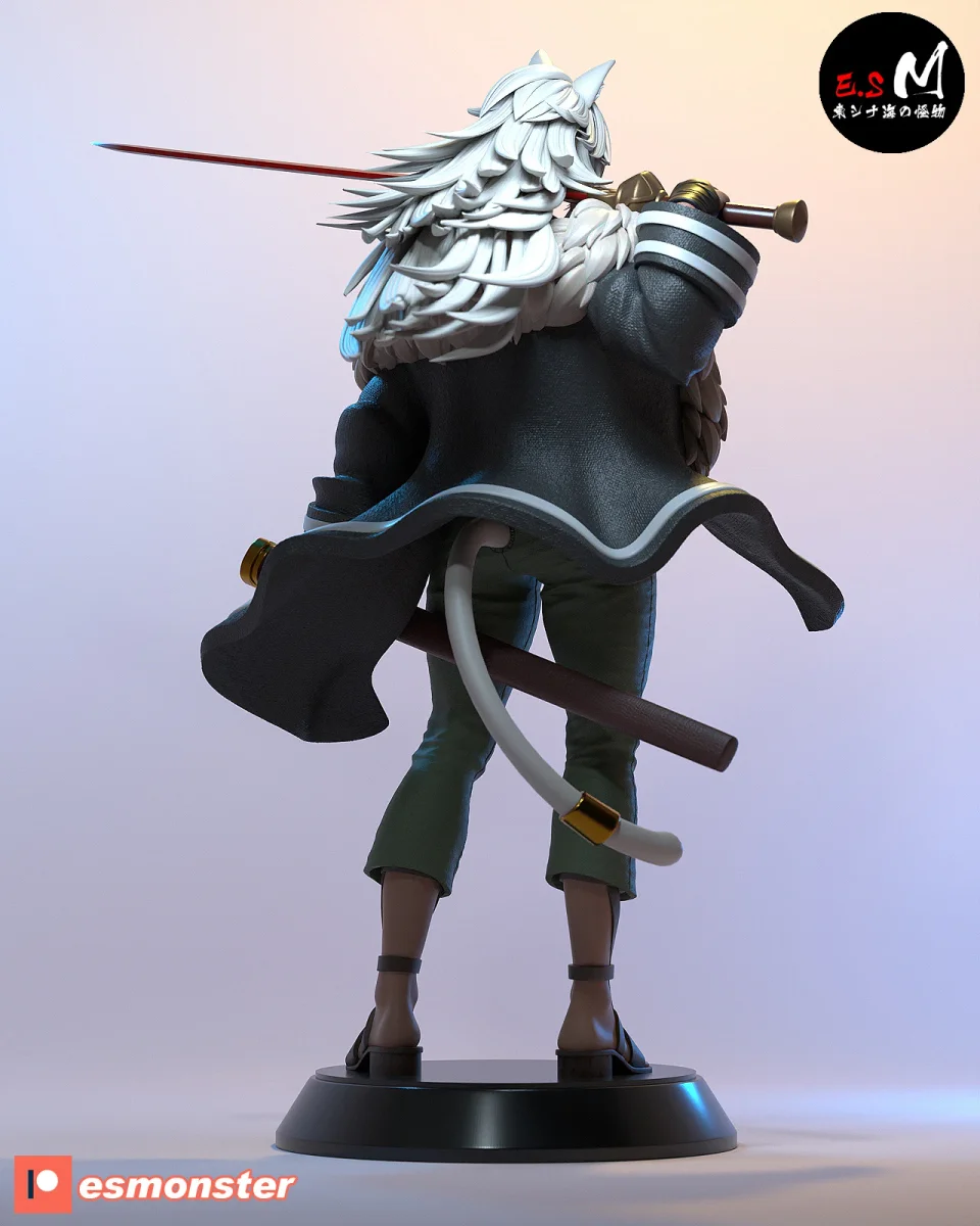 Ghislaine Dedoldia | Fan Art | 3D Printed Resin Model Garage Kit | *Un-Painted* | ES Monster 4