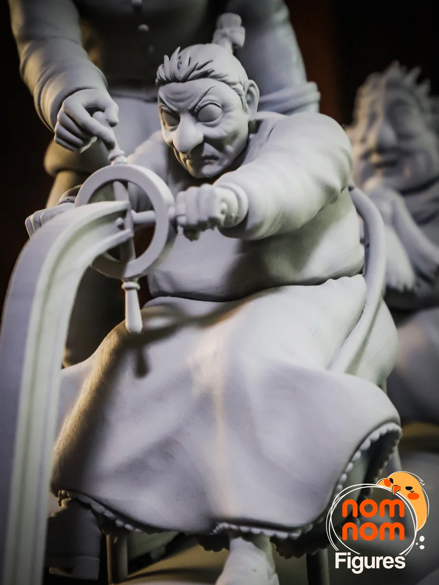 Howl | Fan Art | 3D Printed Resin Model Garage Kit | *Un-Painted* | Nomnom 15