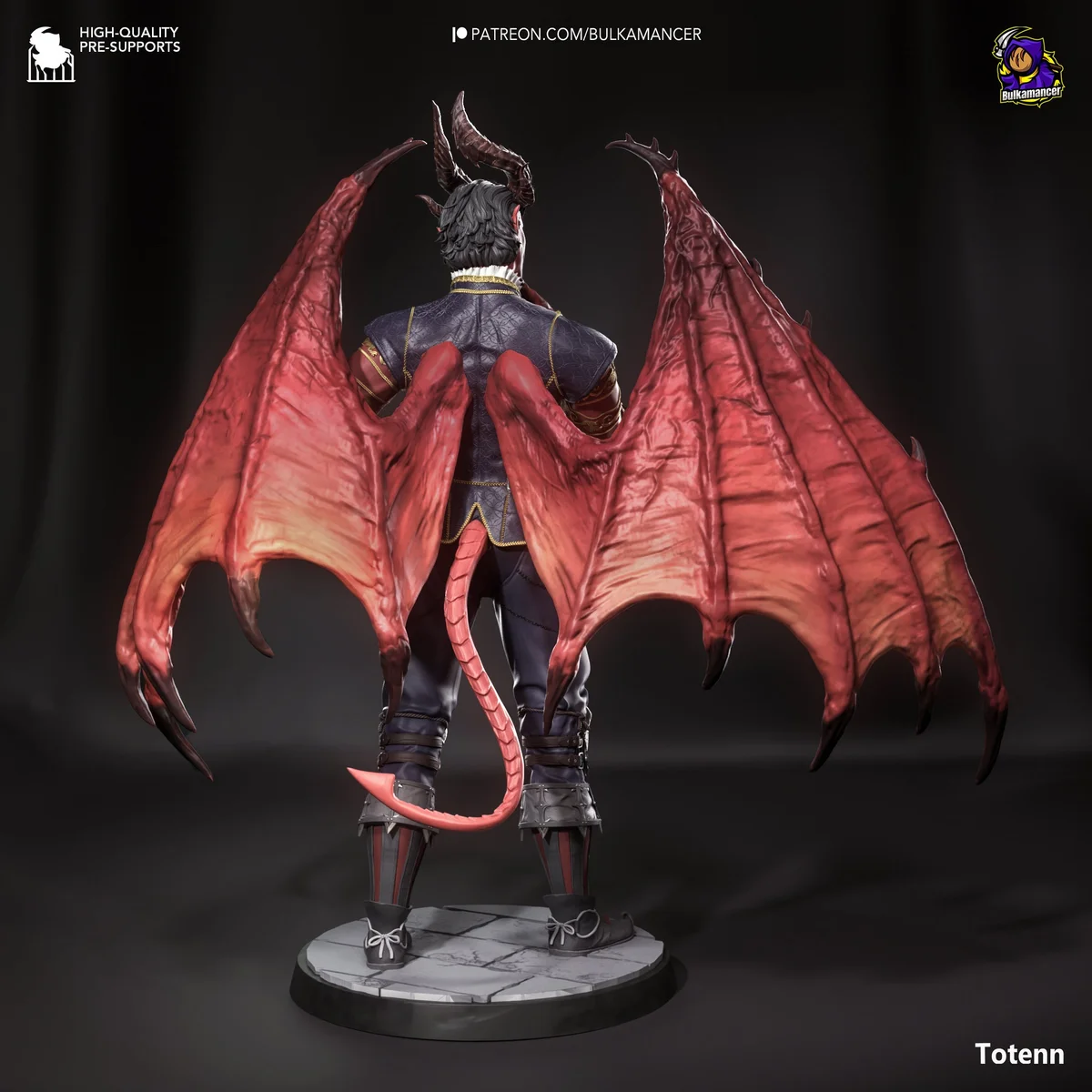 Fiend | Fan Art | 3D Printed Resin Model Garage Kit | *Un-Painted* | Bulkamancer 4