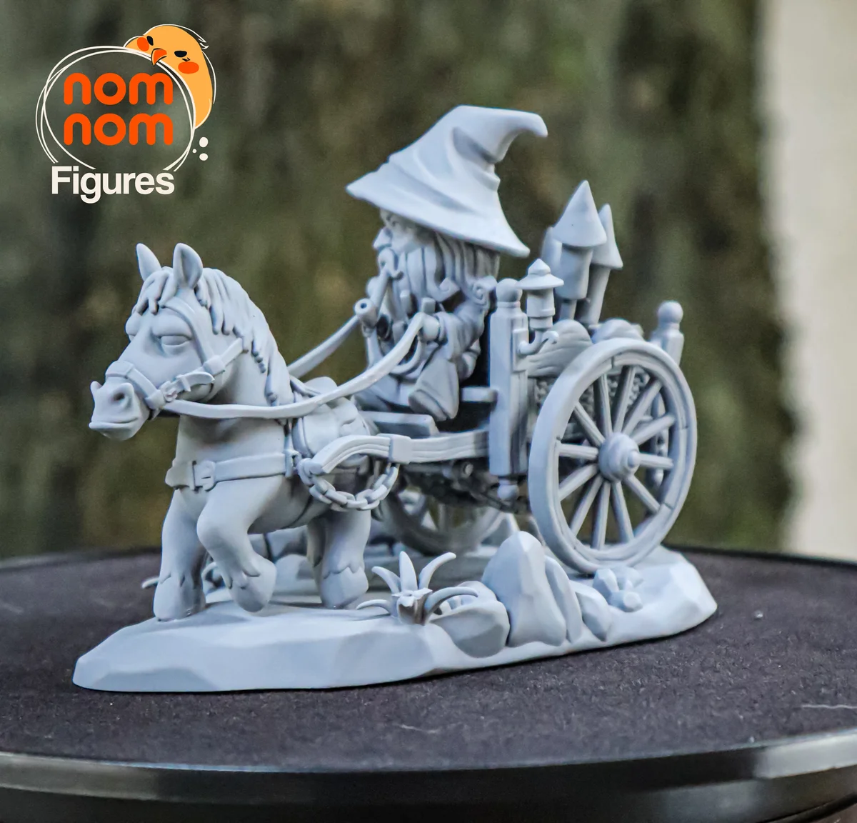Chibi Gandalf | Fan Art | 3D Printed Resin Model Garage Kit | *Un-Painted* | Nomnom 5