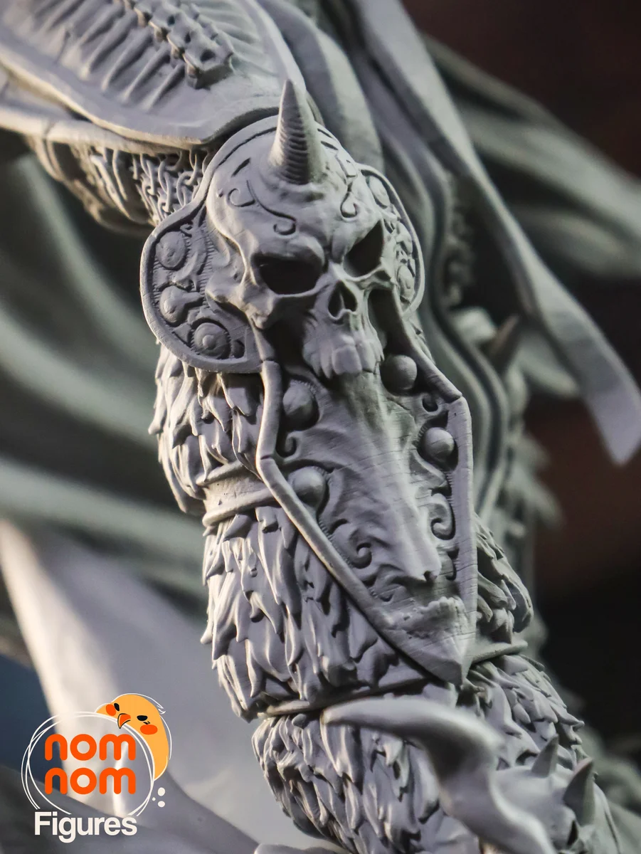 Arthas | Fan Art | 3D Printed Resin Model Garage Kit | *Un-Painted* | Nomnom 17