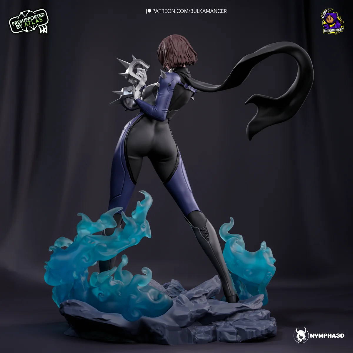 Makoto | Fan Art | 3D Printed Resin Model Garage Kit | *Un-Painted* | Bulkamancer 5