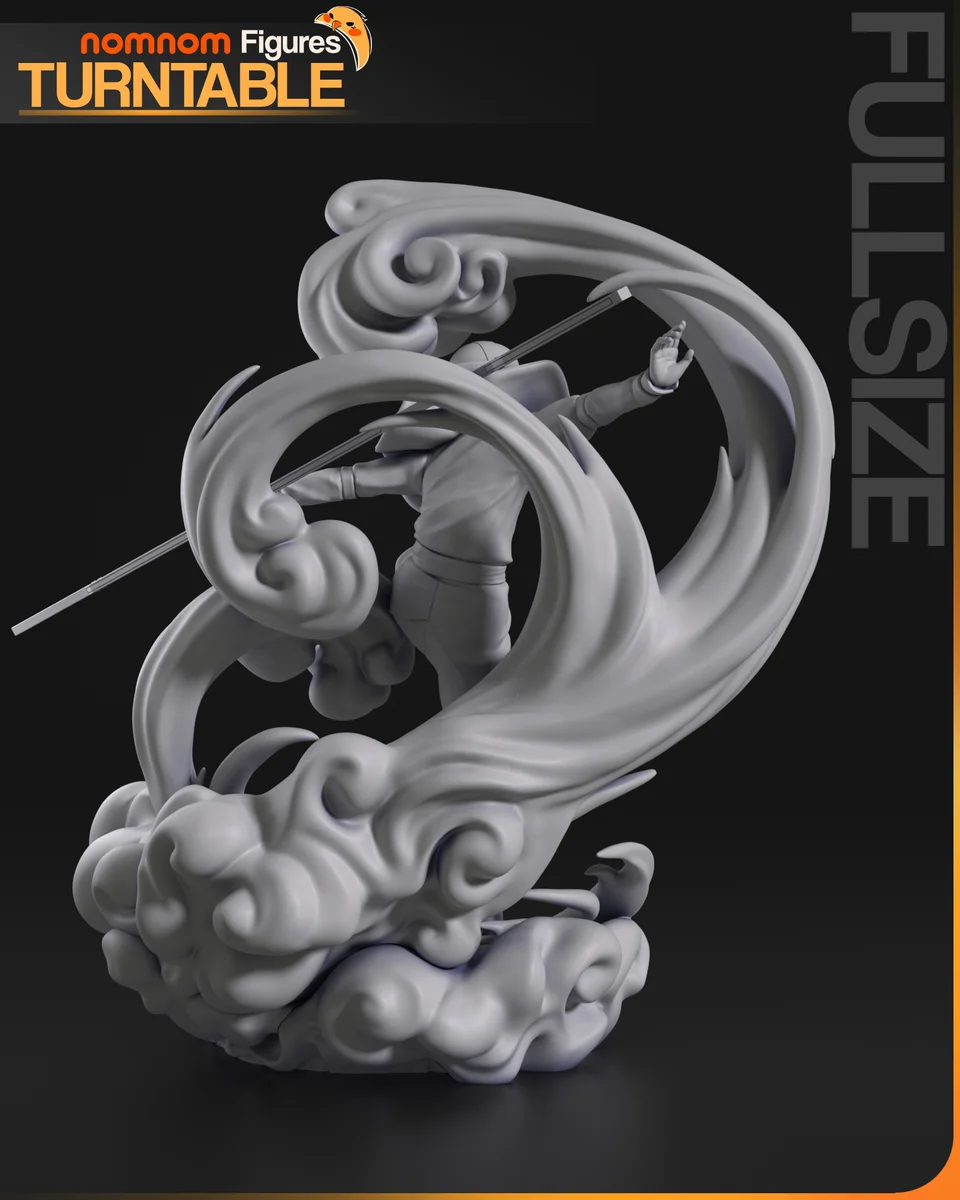 Aang | Fan Art | 3D Printed Resin Model Garage Kit | *Un-Painted* | Nomnom 7