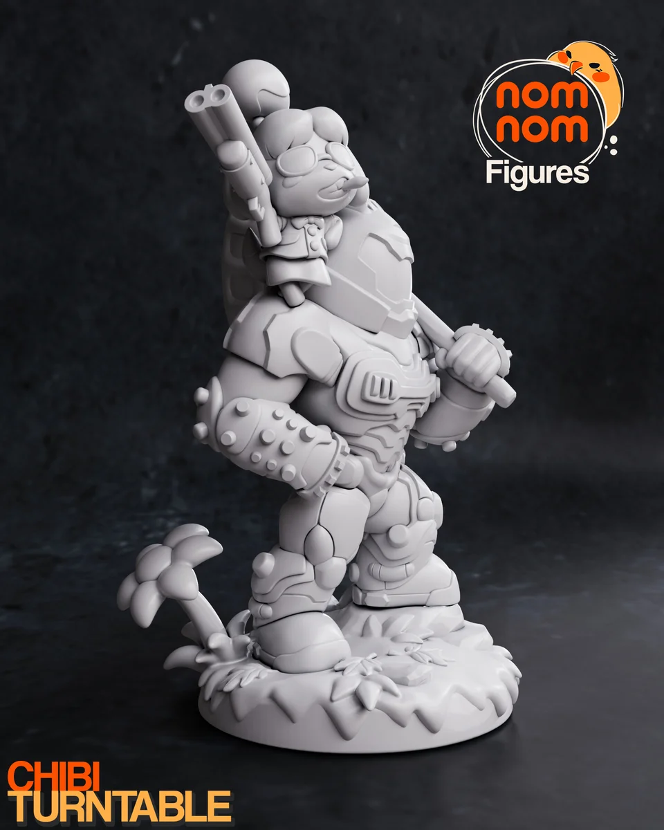 Chibi Isabelle | Fan Art | 3D Printed Resin Model Garage Kit | *Un-Painted* | Nomnom 7