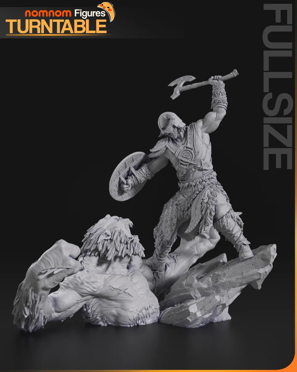 Dragonborn | Fan Art | 3D Printed Resin Model Garage Kit | *Un-Painted* | Nomnom 10