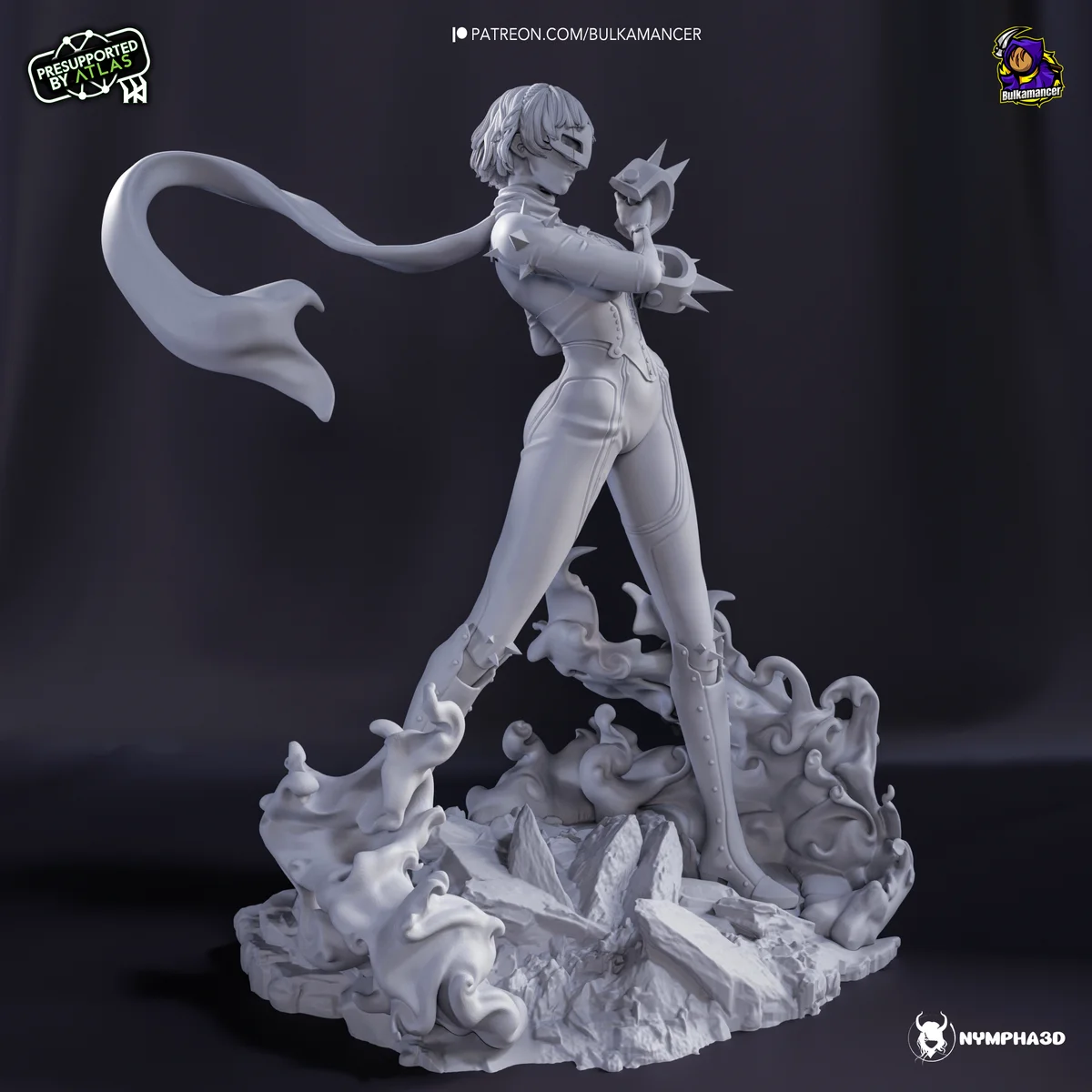 Makoto | Fan Art | 3D Printed Resin Model Garage Kit | *Un-Painted* | Bulkamancer 9