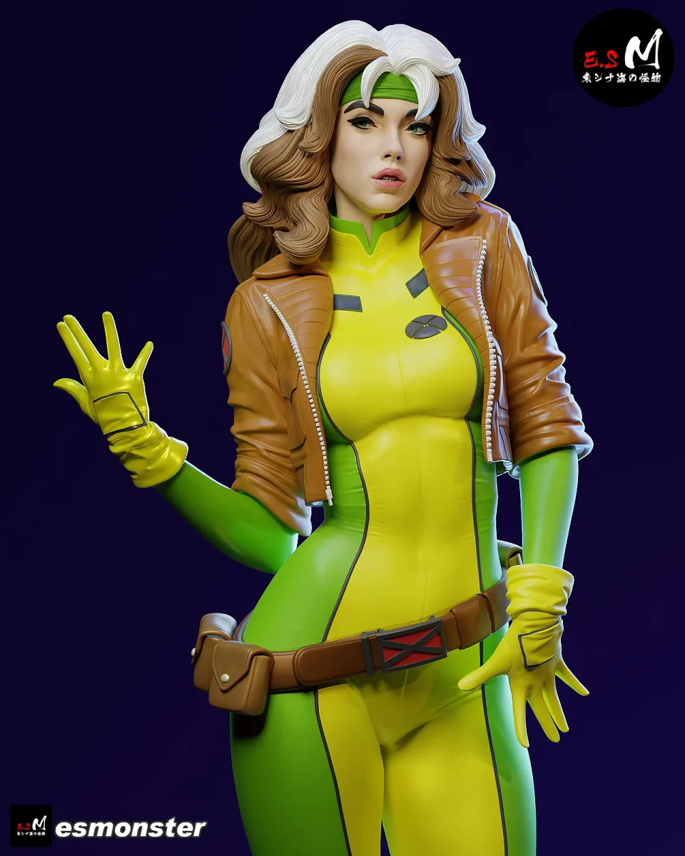 Rogue v2 | Fan Art | 3D Printed Resin Model Garage Kit | *Un-Painted* | ES Monster