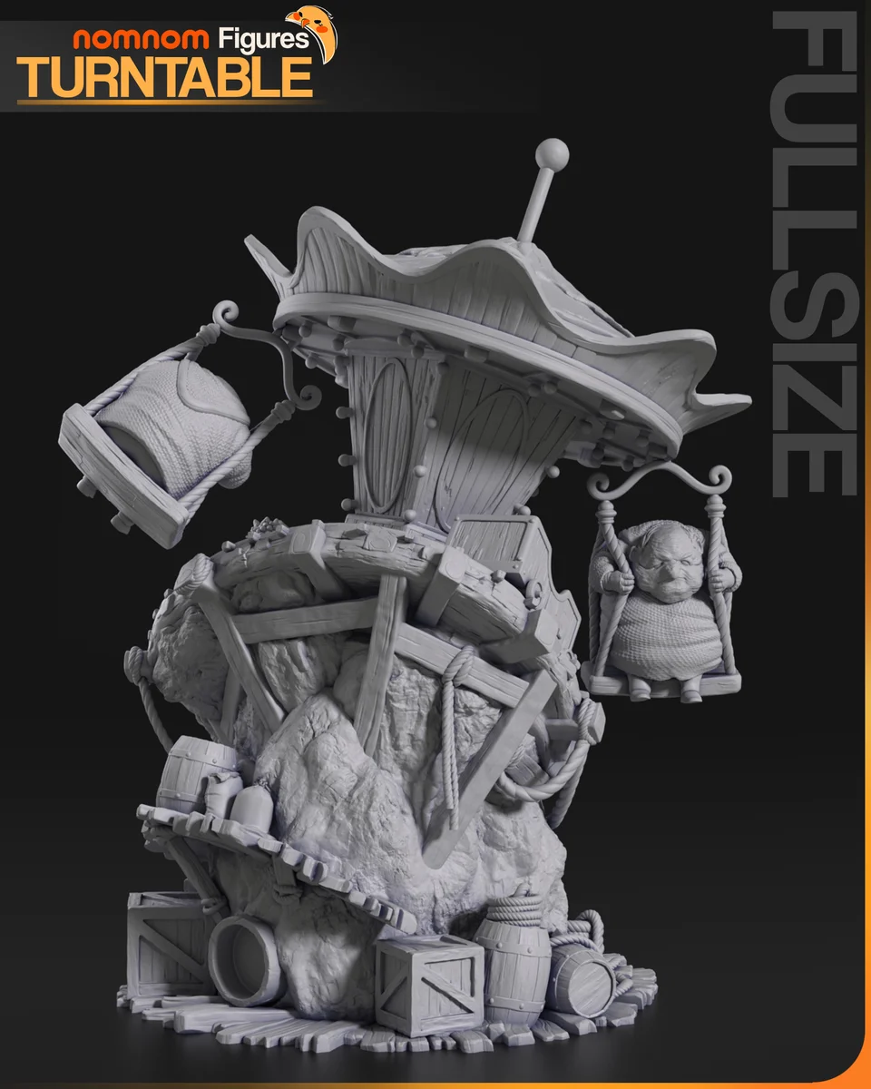 Alone and Low | Fan Art | 3D Printed Resin Model Garage Kit | *Un-Painted* | Nomnom 11