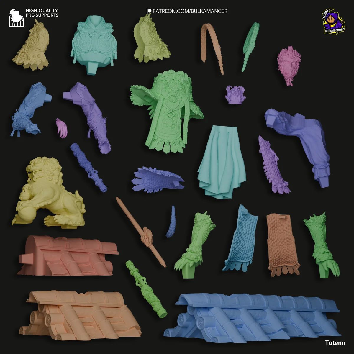 Destined One | Fan Art | 3D Printed Resin Model Garage Kit | *Un-Painted* | Bulkamancer 5