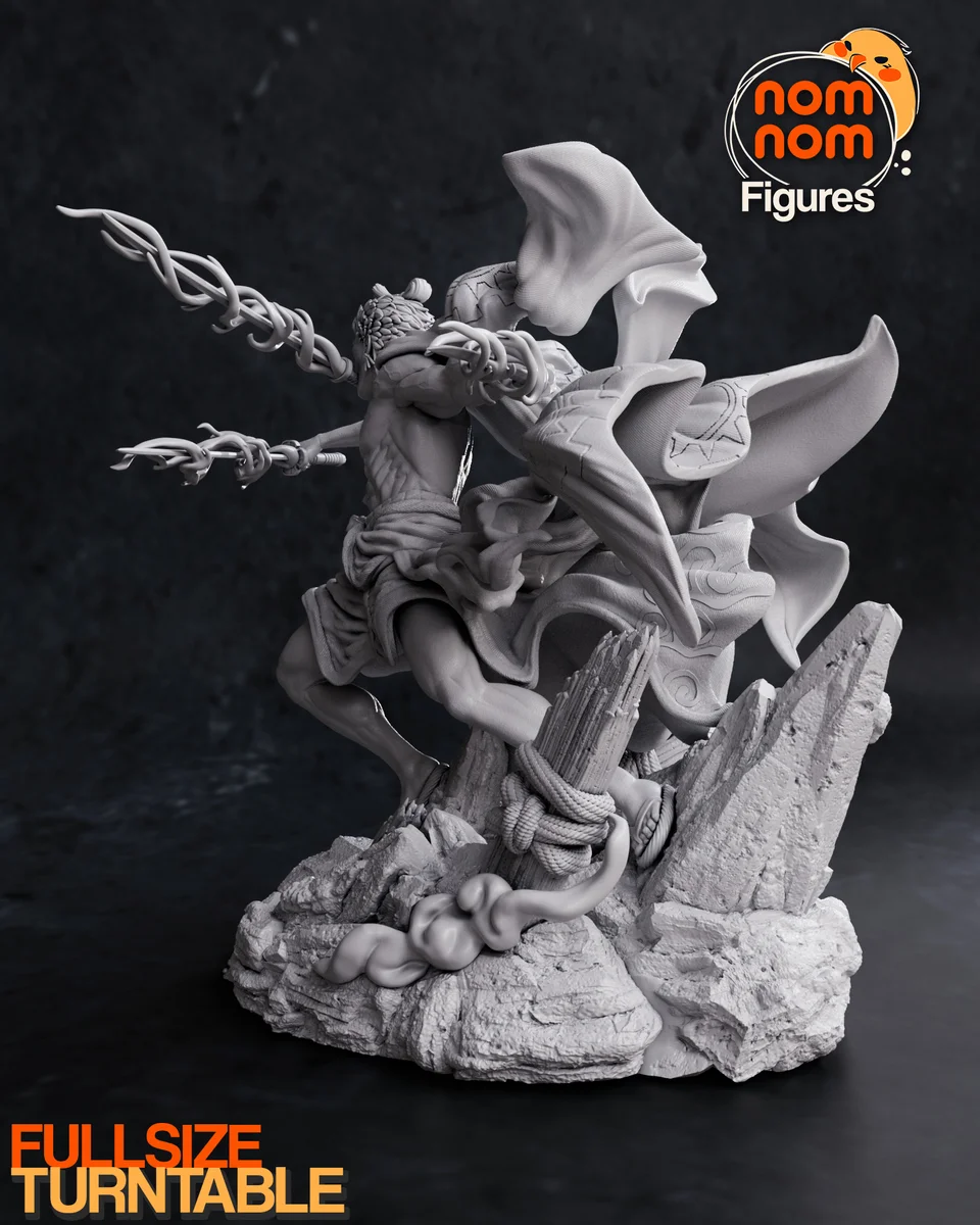 Wano Zoro | Fan Art | 3D Printed Resin Model Garage Kit | *Un-Painted* | Nomnom 5