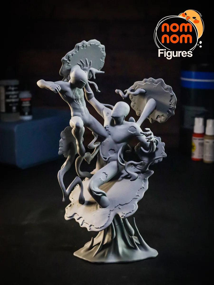 Miles Morales | Fan Art | 3D Printed Resin Model Garage Kit | *Un-Painted* | Nomnom 8