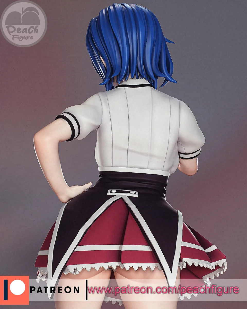 Xenovia Quarta | Fan Art | 3D Printed Resin Model Garage Kit | *Un-Painted* | Peach Figure 4