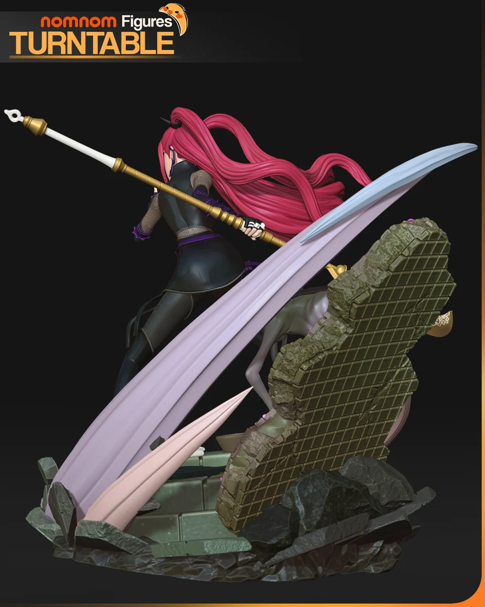 Mira | Fan Art | 3D Printed Resin Model Garage Kit | *Un-Painted* | Nomnom 5