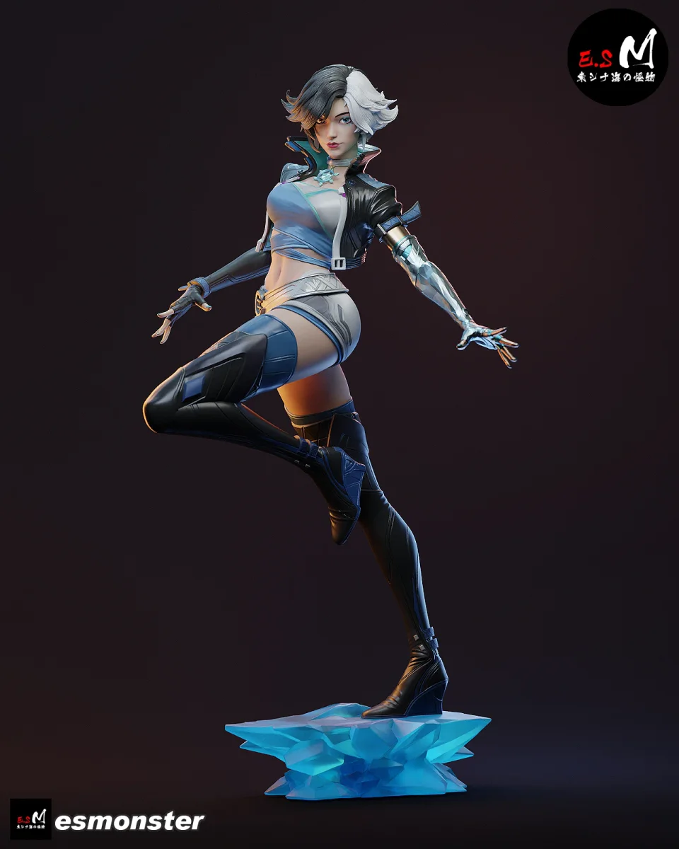 Luna Snow | Fan Art | 3D Printed Resin Model Garage Kit | *Un-Painted* | ES Monster 6