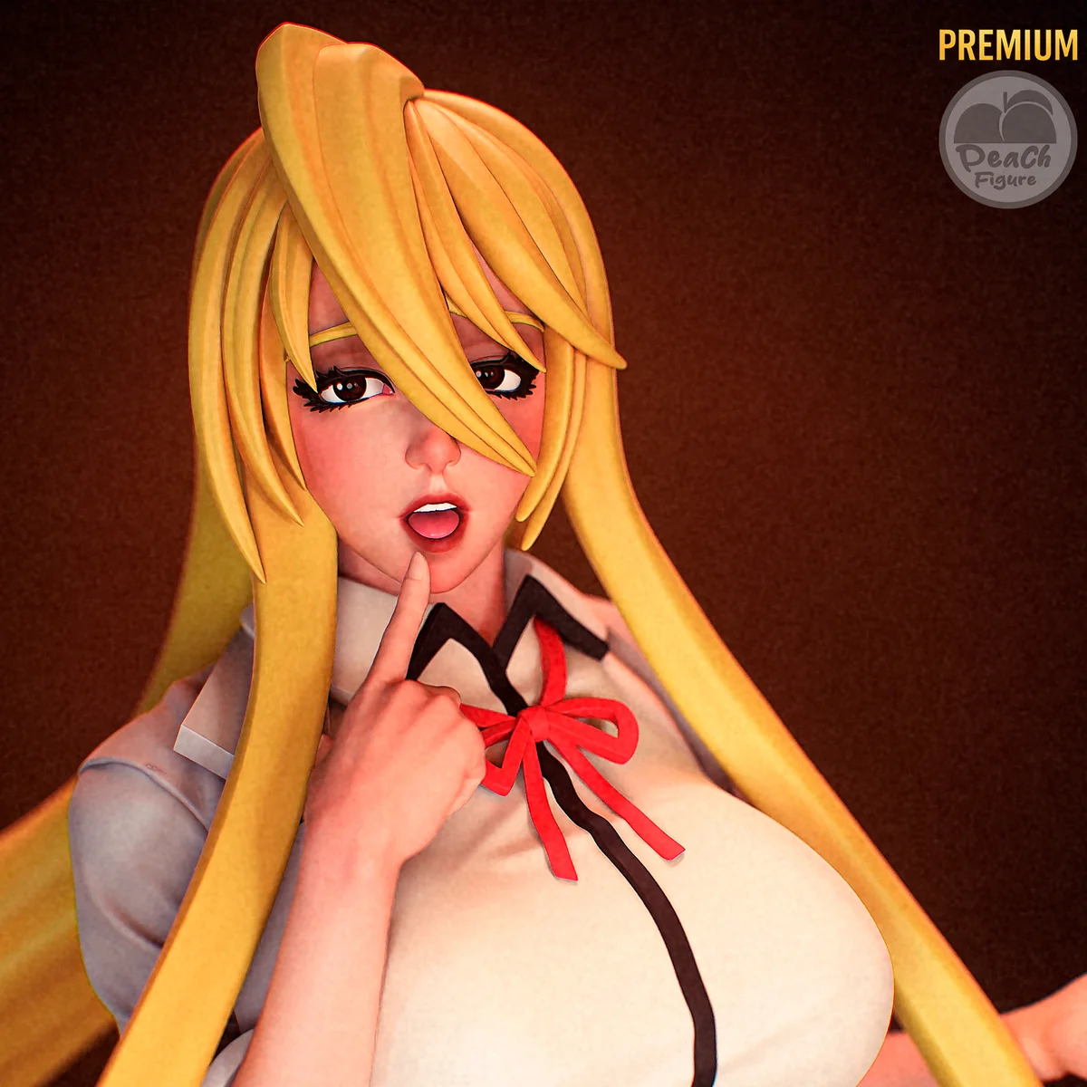 Shizuka Marikawa | Fan Art | 3D Printed Resin Model Garage Kit | *Un-Painted* | Peach Figure 6