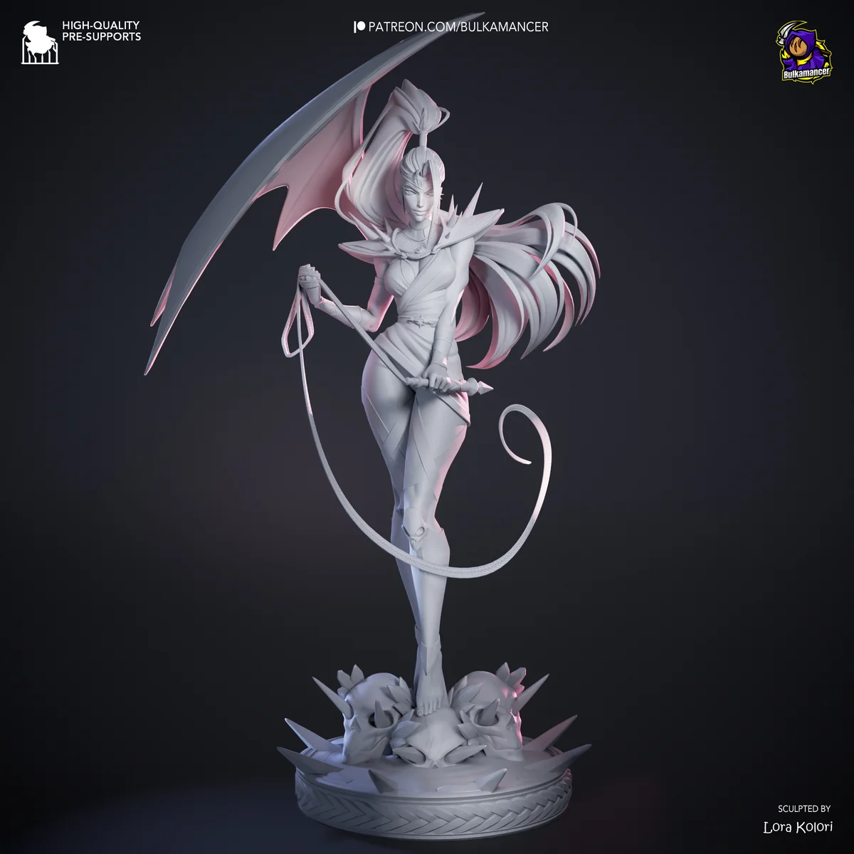 Megaera | Fan Art | 3D Printed Resin Model Garage Kit | *Un-Painted* | Bulkamancer 7
