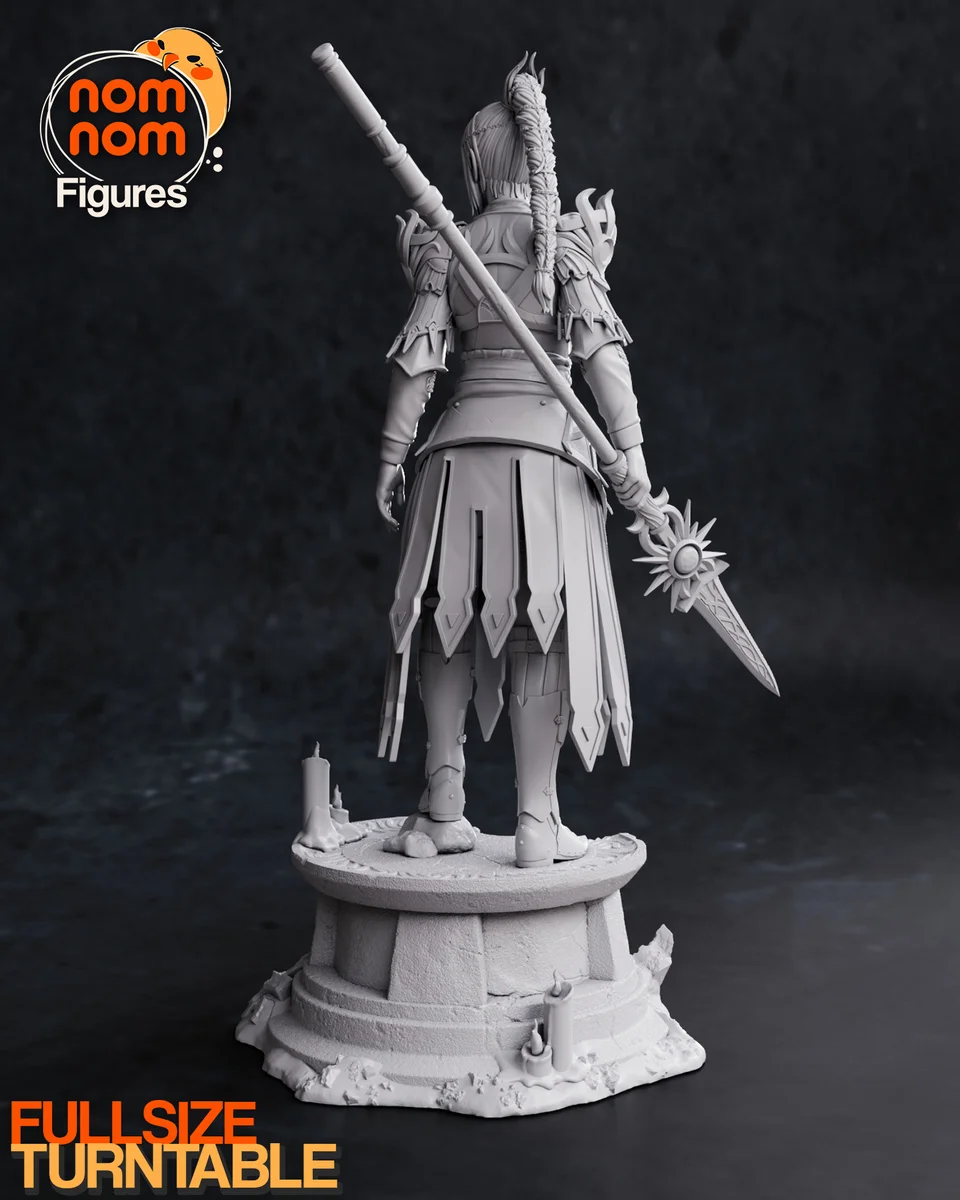 Shadow Heart | Fan Art | 3D Printed Resin Model Garage Kit | *Un-Painted* | Nomnom 5