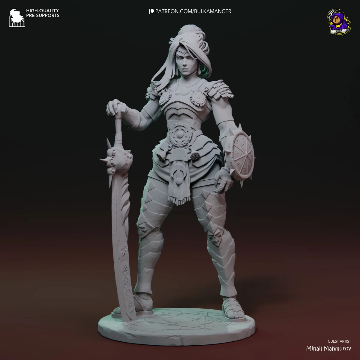 Nemesis | Fan Art | 3D Printed Resin Model Garage Kit | *Un-Painted* | Bulkamancer 7