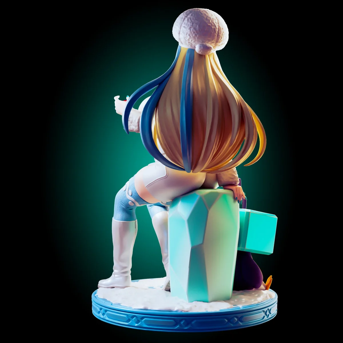 Melony | Fan Art | 3D Printed Resin Model Garage Kit | *Un-Painted* | Officer Rhu 7