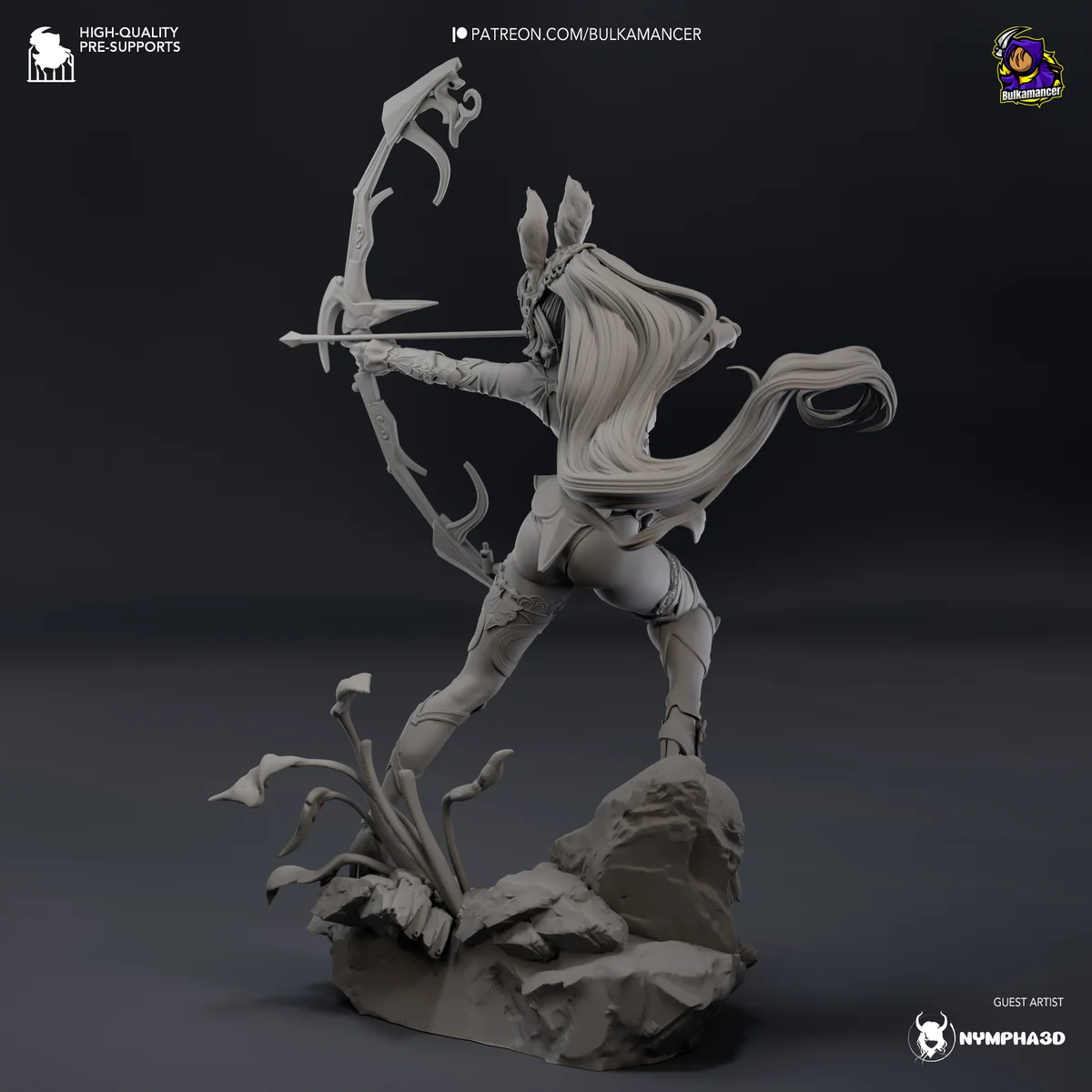 Fran | Fan Art | 3D Printed Resin Model Garage Kit | *Un-Painted* | Bulkamancer 7