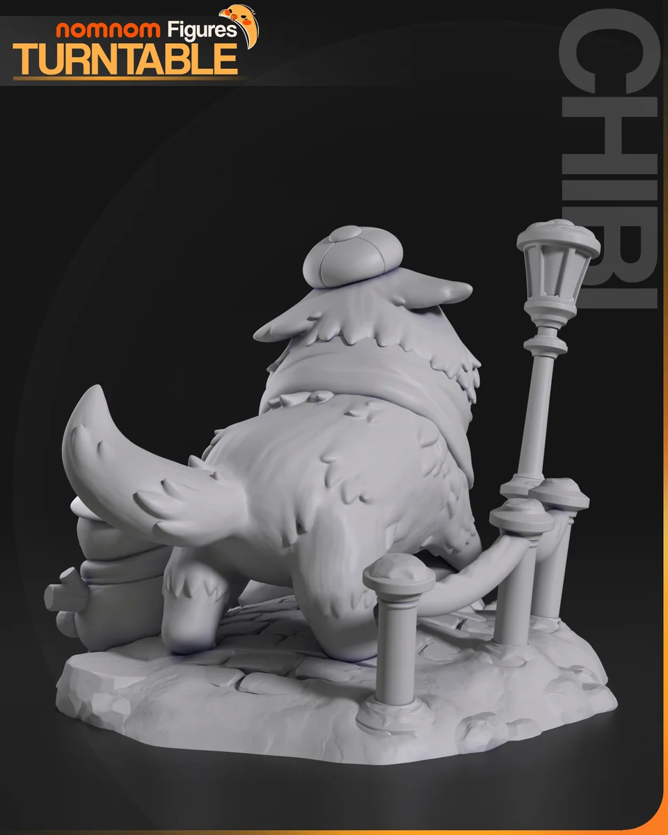 Chibi Bond | Fan Art | 3D Printed Resin Model Garage Kit | *Un-Painted* | Nomnom 6