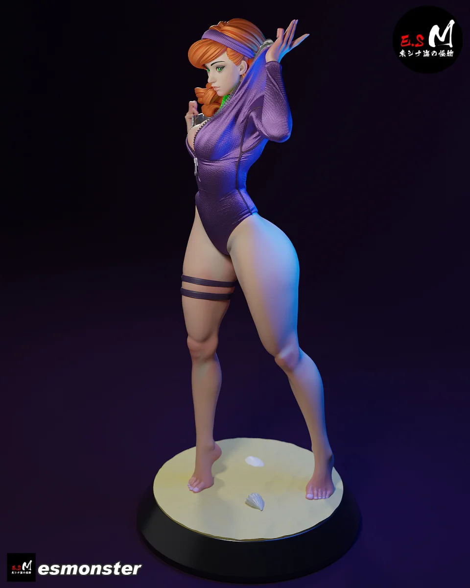 Daphne (Dive Suit) | Fan Art | 3D Printed Resin Model Garage Kit | *Un-Painted* | ES Monster 3