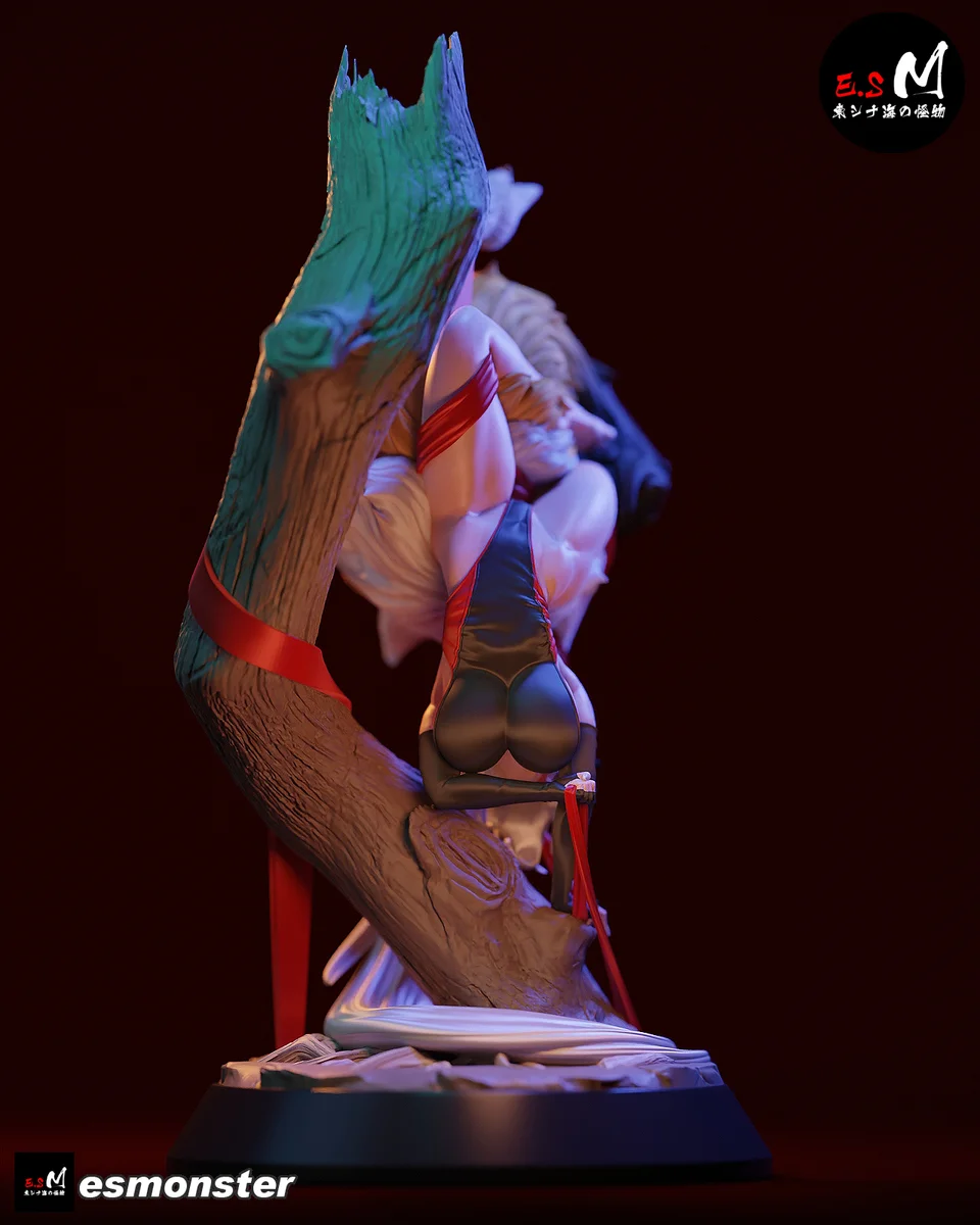 Igumi | Fan Art | 3D Printed Resin Model Garage Kit | *Un-Painted* | ES Monster 4