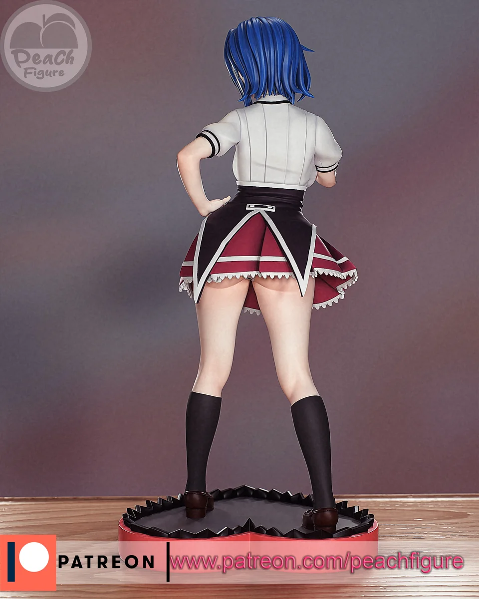 Xenovia Quarta | Fan Art | 3D Printed Resin Model Garage Kit | *Un-Painted* | Peach Figure 3
