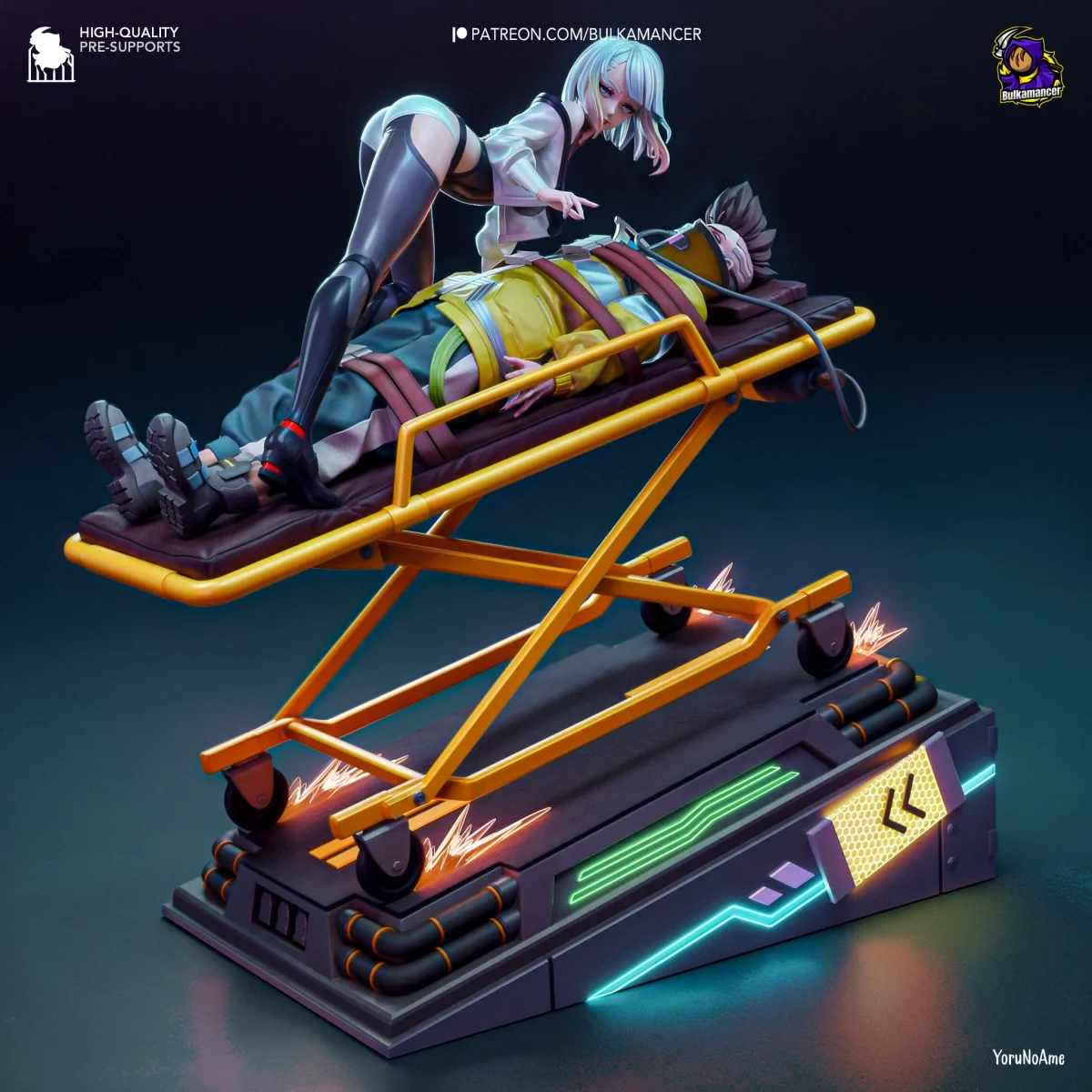 Lucy | Fan Art | 3D Printed Resin Model Garage Kit | *Un-Painted* | Bulkamancer 4