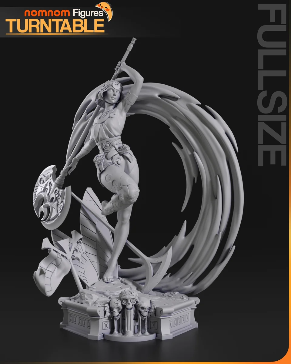 Melinoe | Fan Art | 3D Printed Resin Model Garage Kit | *Un-Painted* | Nomnom 8