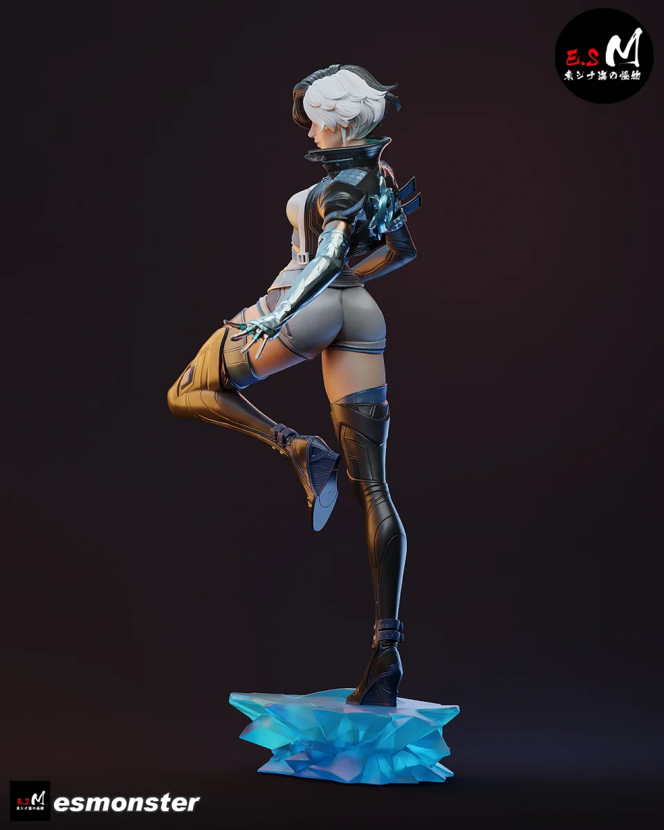 Luna Snow | Fan Art | 3D Printed Resin Model Garage Kit | *Un-Painted* | ES Monster 9