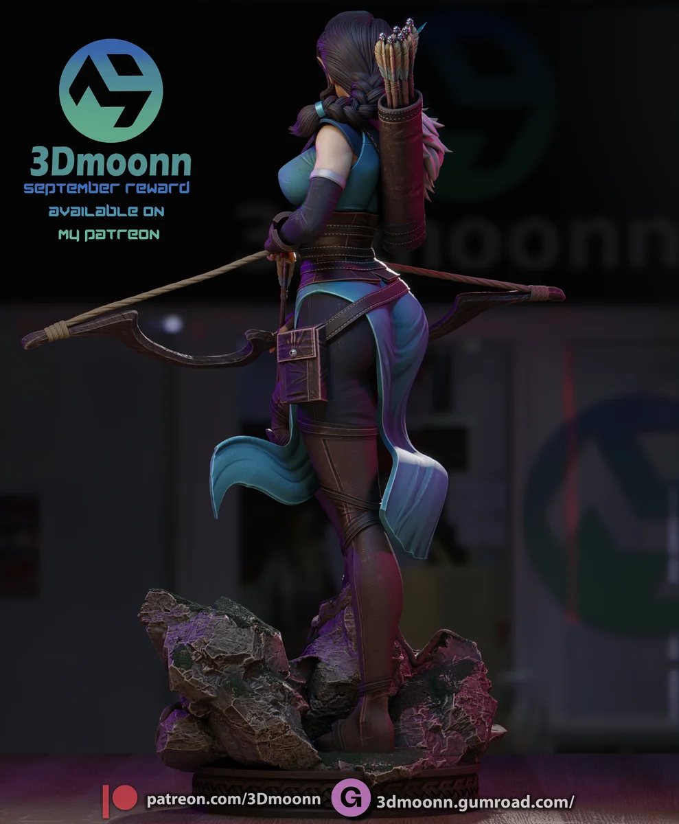 Vex | Fan Art | 3D Printed Resin Model Garage Kit | *Un-Painted* | 3DMoonn 3