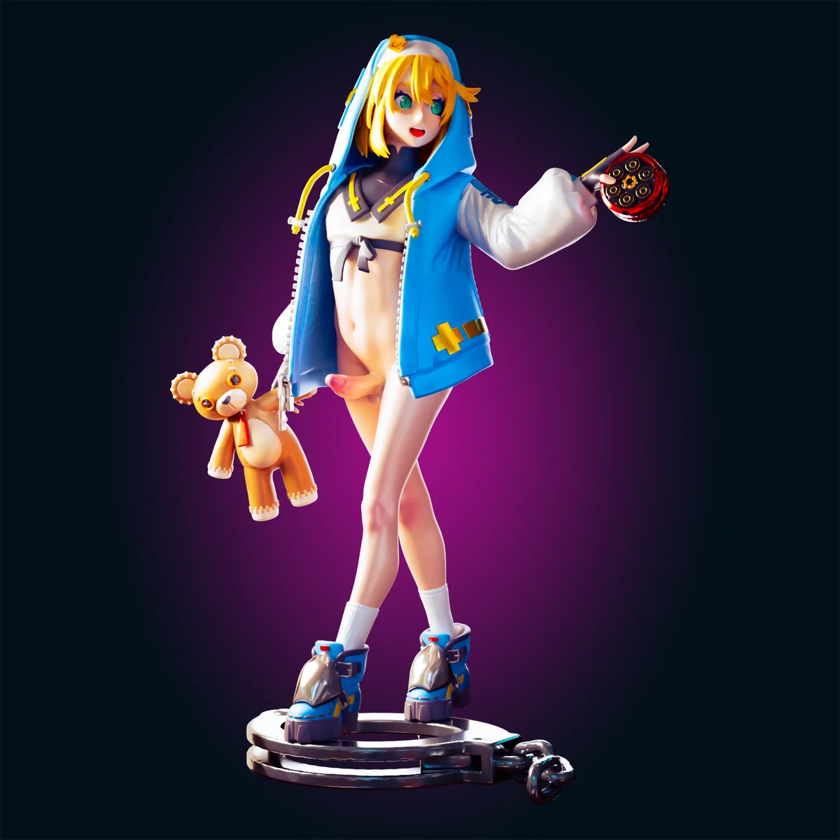Bridget | Fan Art | 3D Printed Resin Model Garage Kit | *Un-Painted* | Officer Rhu 6
