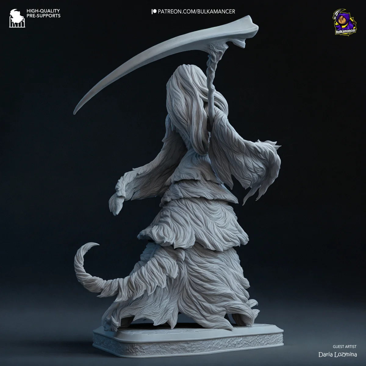 Crossbreed Priscilla | Fan Art | 3D Printed Resin Model Garage Kit | *Un-Painted* | Bulkamancer 9
