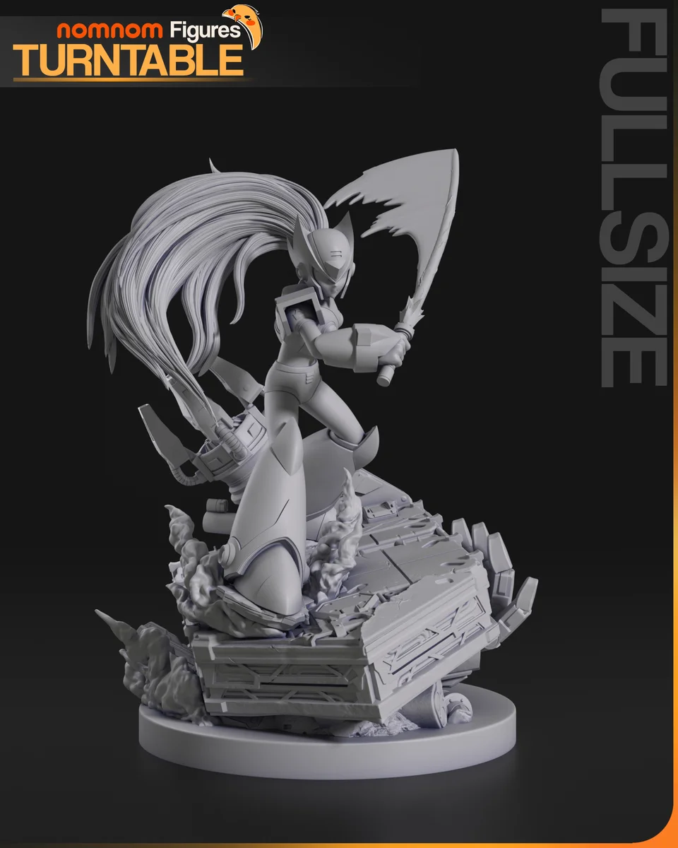 Zero | Fan Art | 3D Printed Resin Model Garage Kit | *Un-Painted* | Nomnom 4