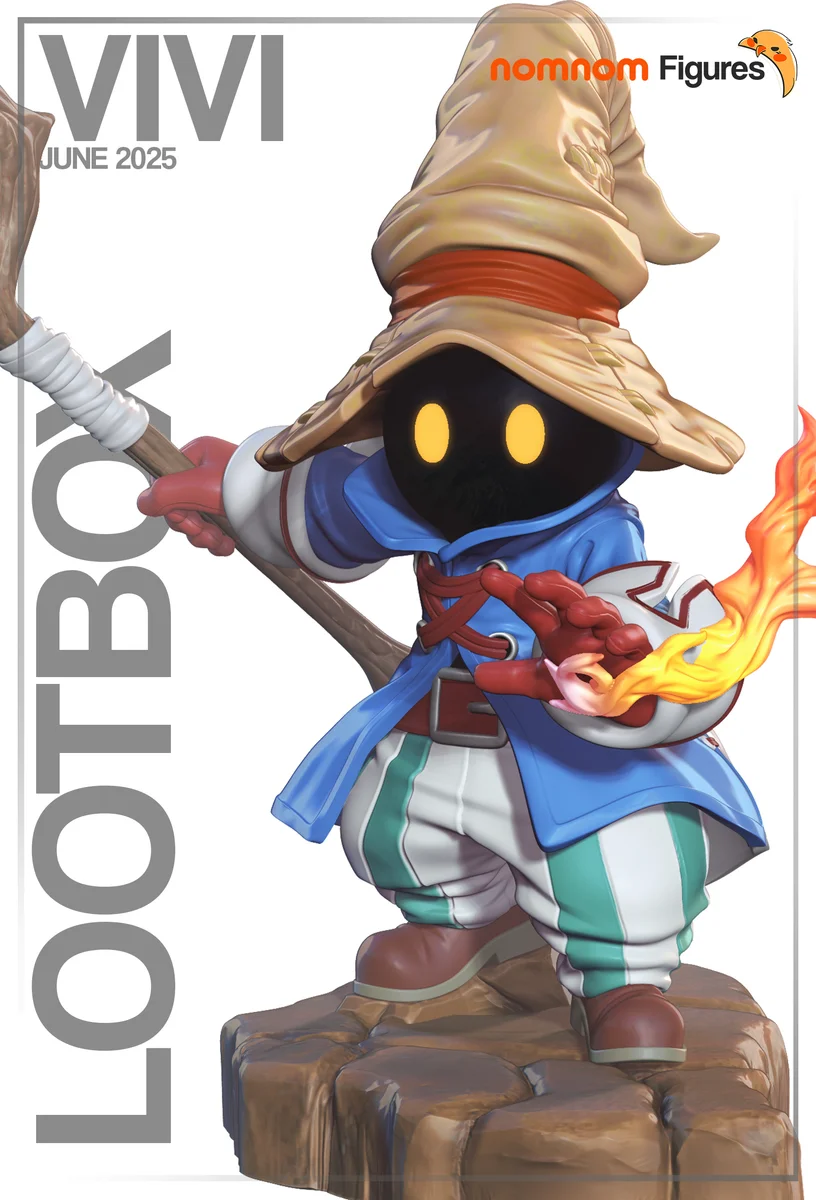 Vivi Ornitier | Fan Art | 3D Printed Resin Model Garage Kit | *Un-Painted* | Nomnom