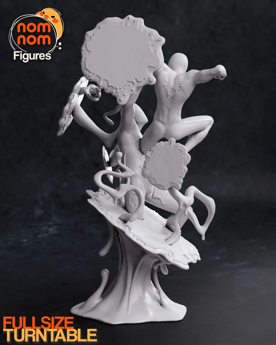 Miles Morales | Fan Art | 3D Printed Resin Model Garage Kit | *Un-Painted* | Nomnom 5