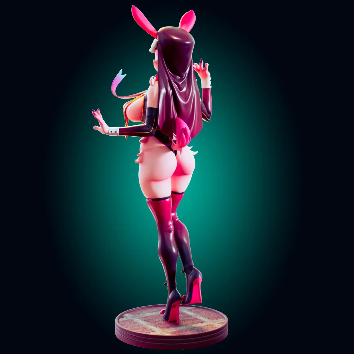 Sylveon | Fan Art | 3D Printed Resin Model Garage Kit | *Un-Painted* | Officer Rhu 5