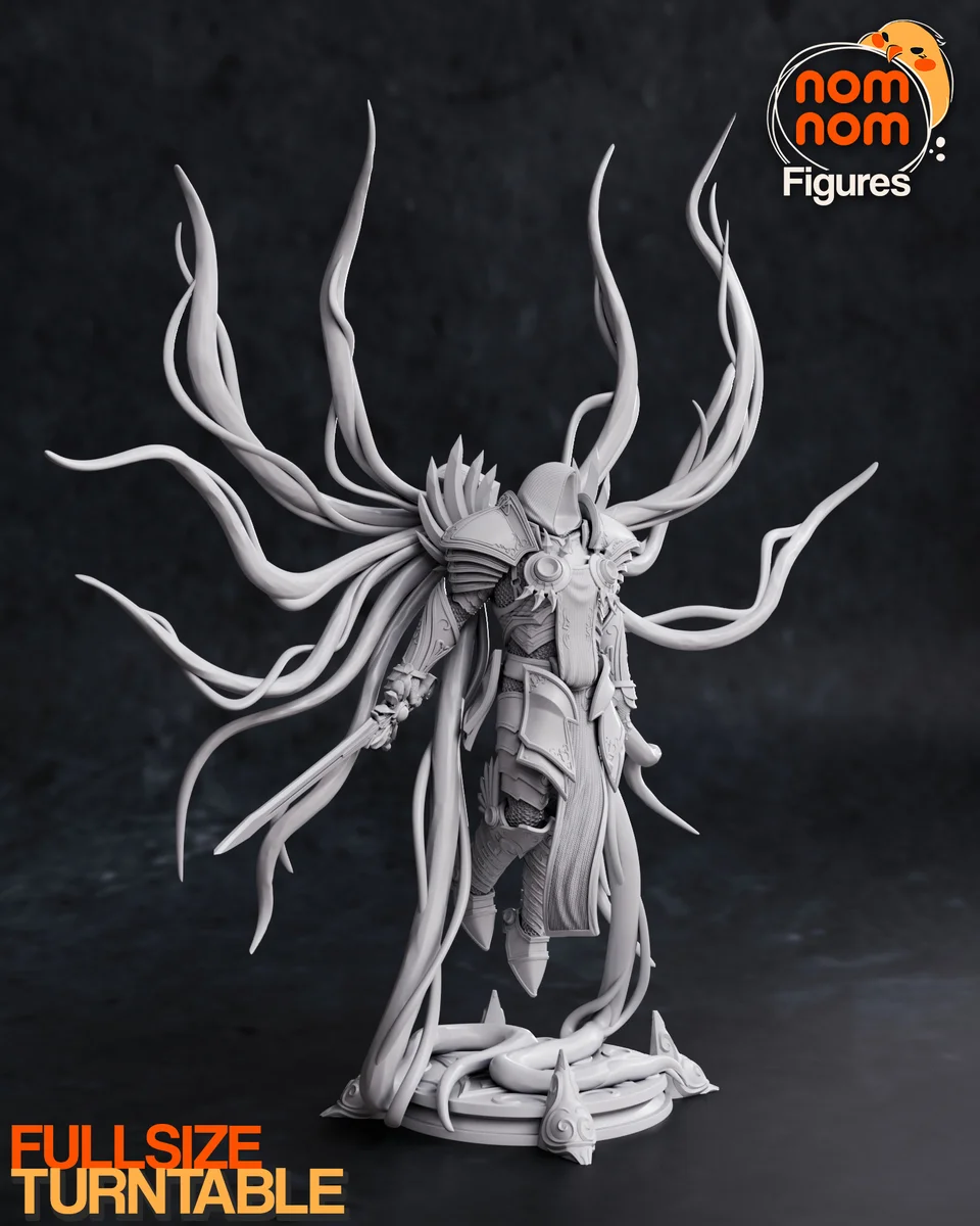 Tyrael | Fan Art | 3D Printed Resin Model Garage Kit | *Un-Painted* | Nomnom 8