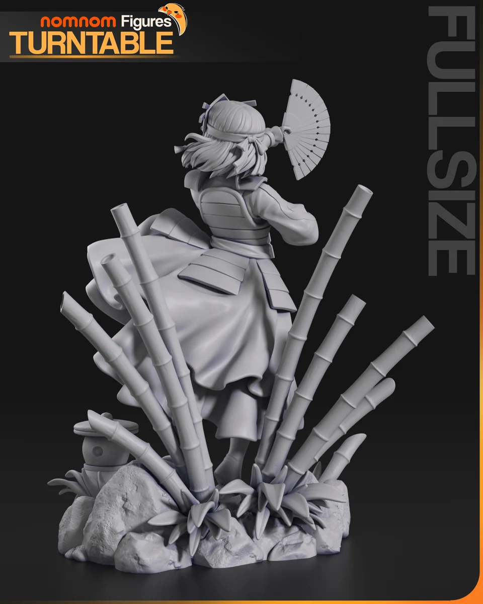 Suki | Fan Art | 3D Printed Resin Model Garage Kit | *Un-Painted* | Nomnom 7