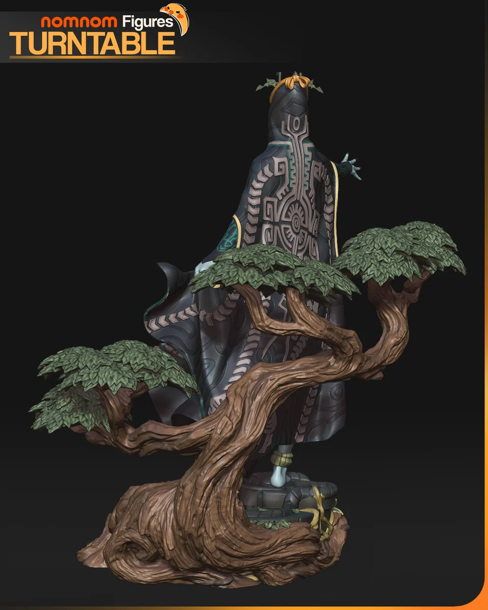 Midna | Fan Art | 3D Printed Resin Model Garage Kit | *Un-Painted* | Nomnom 6