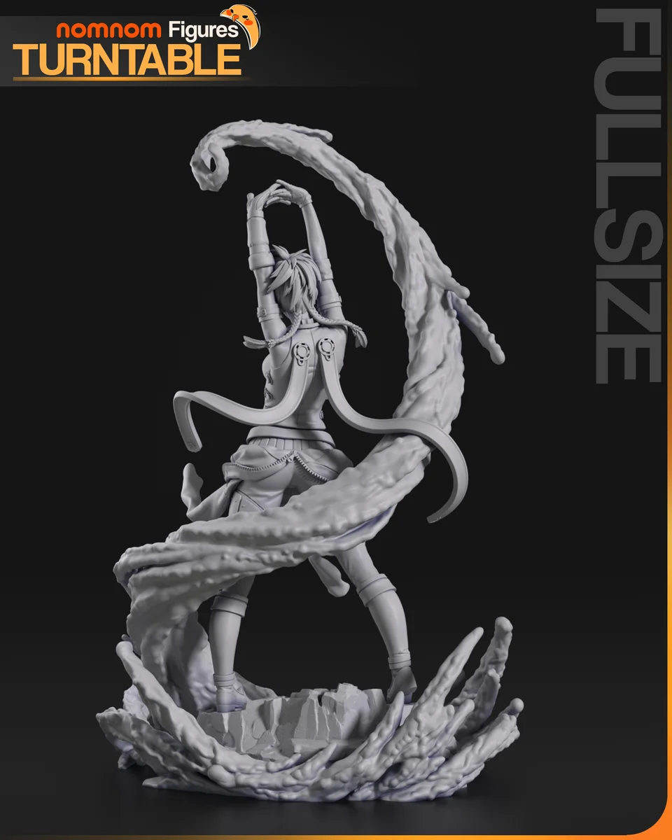 Rikku | Fan Art | 3D Printed Resin Model Garage Kit | *Un-Painted* | Nomnom 11