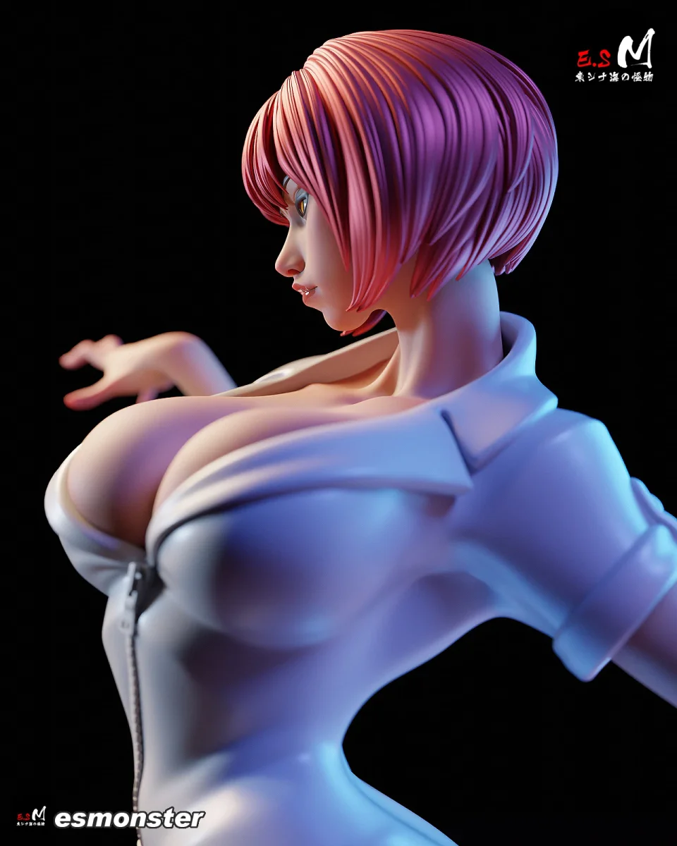 Lady Pumpkin | Fan Art | 3D Printed Resin Model Garage Kit | *Un-Painted* | ES Monster 3