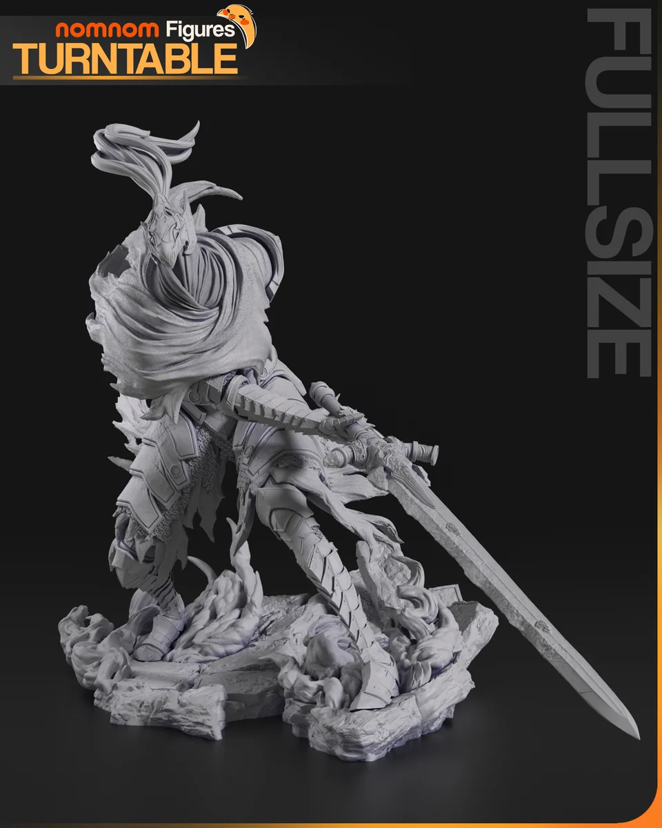 Artorias | Fan Art | 3D Printed Resin Model Garage Kit | *Un-Painted* | Nomnom 5