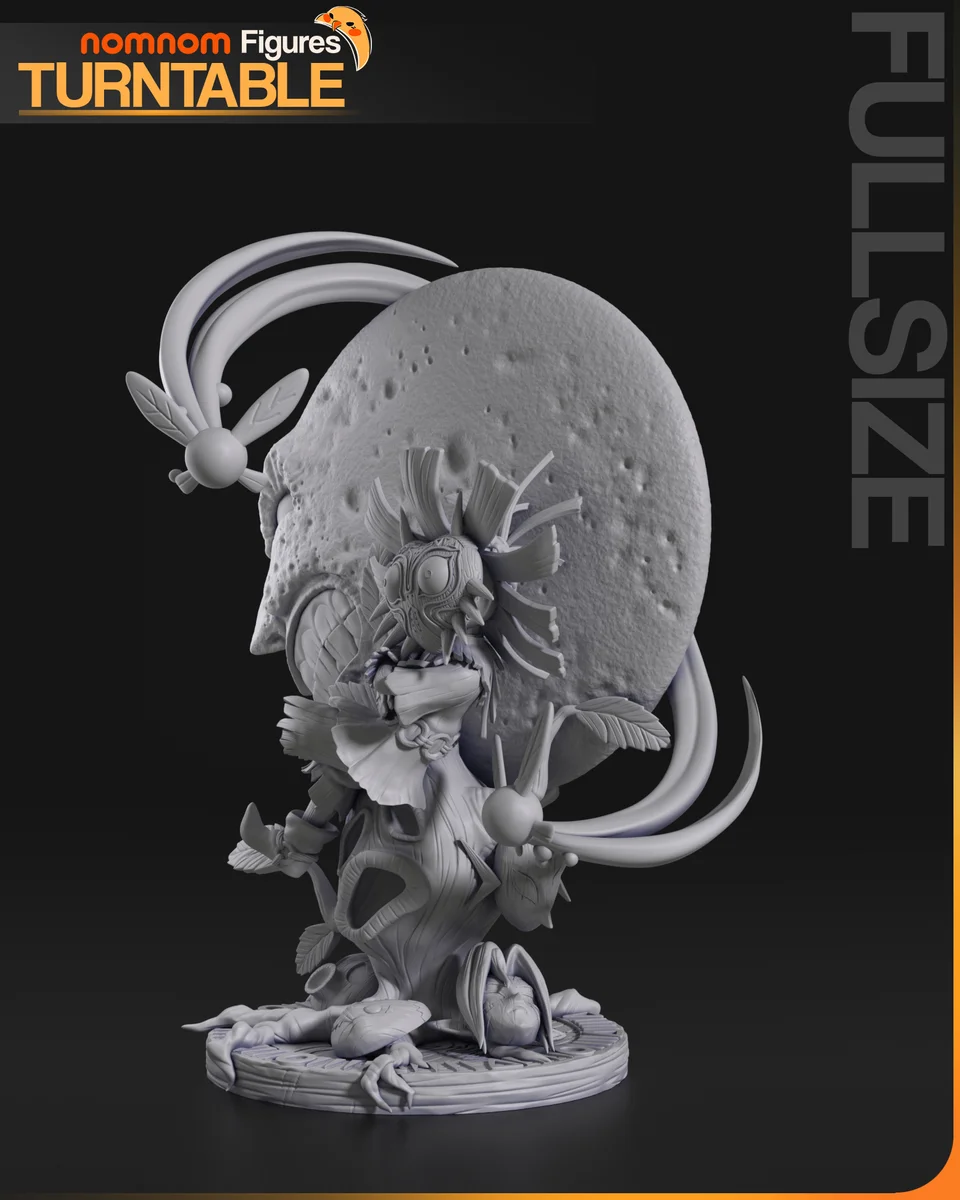 Skull Kid | Fan Art | 3D Printed Resin Model Garage Kit | *Un-Painted* | Nomnom 6