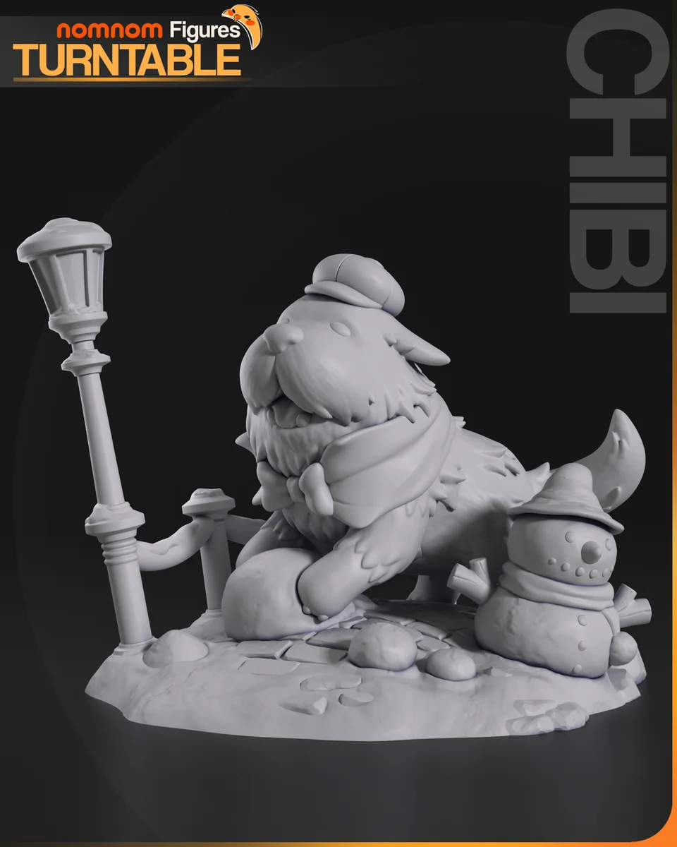 Chibi Bond | Fan Art | 3D Printed Resin Model Garage Kit | *Un-Painted* | Nomnom 4