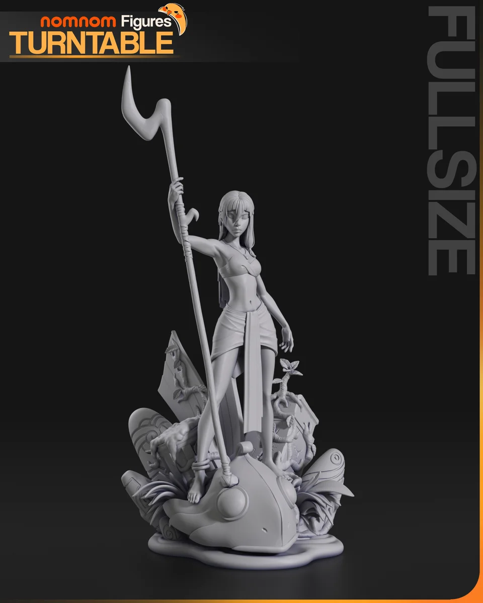 Kida | Fan Art | 3D Printed Resin Model Garage Kit | *Un-Painted* | Nomnom 8