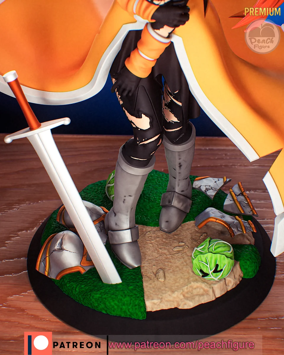 Darkness | Fan Art | 3D Printed Resin Model Garage Kit | *Un-Painted* | Peach Figure 7