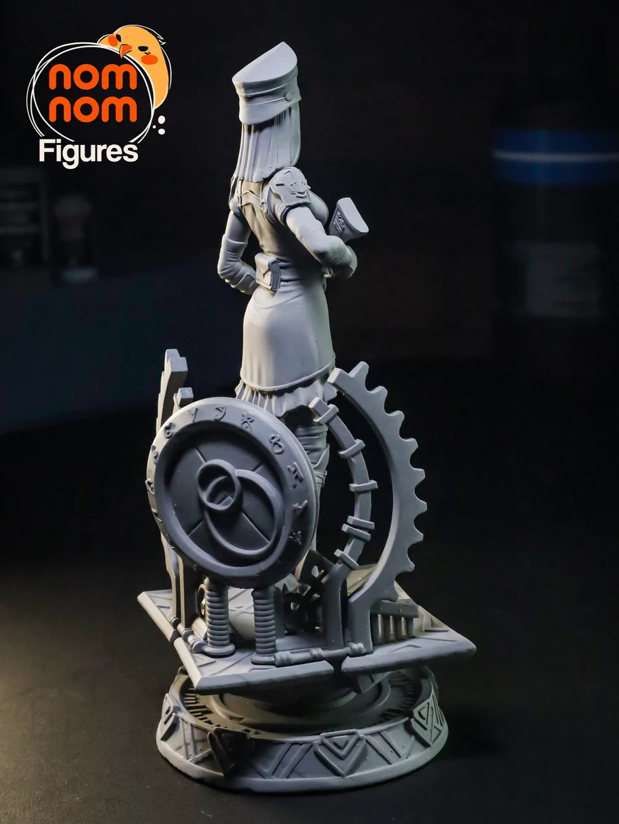 Caitlyn | Fan Art | 3D Printed Resin Model Garage Kit | *Un-Painted* | Nomnom 13